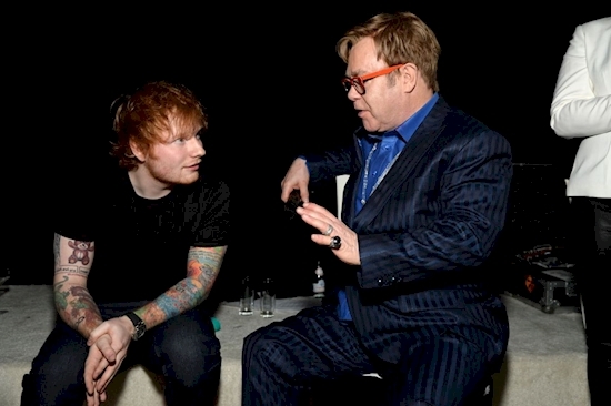 His Mentor is Elton John